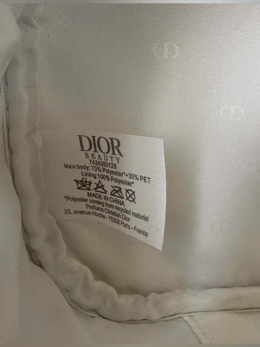 Dior Holiday 2025 cosmetic bag - Picture 6 of 7